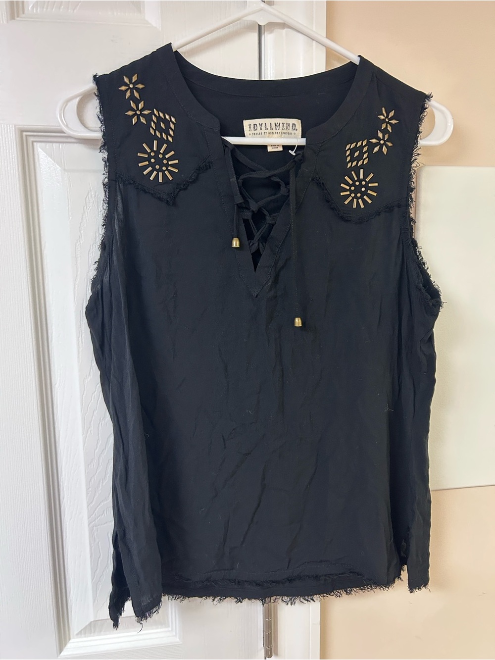 Idyllwind Miranda Lambert Western Sleeveless Tank Embellishments
